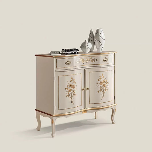 credenza 2 ante 1 cassetto. in legno massello stile classico