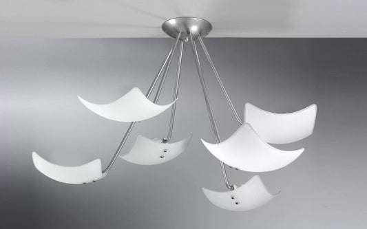 Lampadario a sospensione - Dimensioni: cm L 70 H 52 - (DFL)